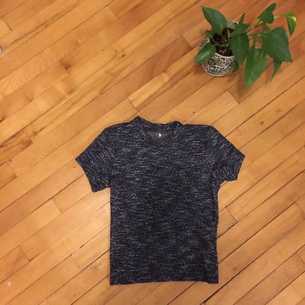 Free People Mockneck Tee